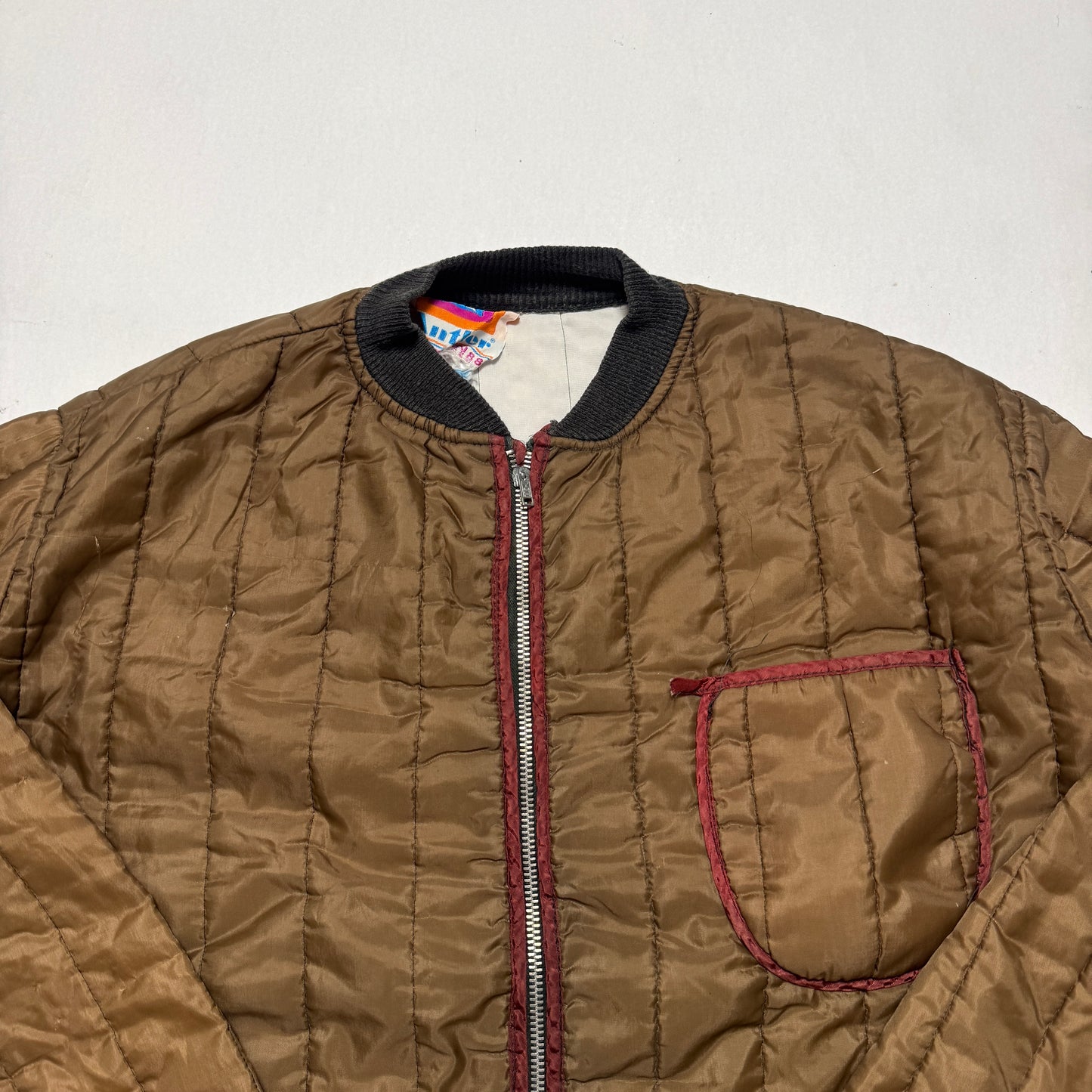 1970s Quilted Liner Jacket Size: M/L