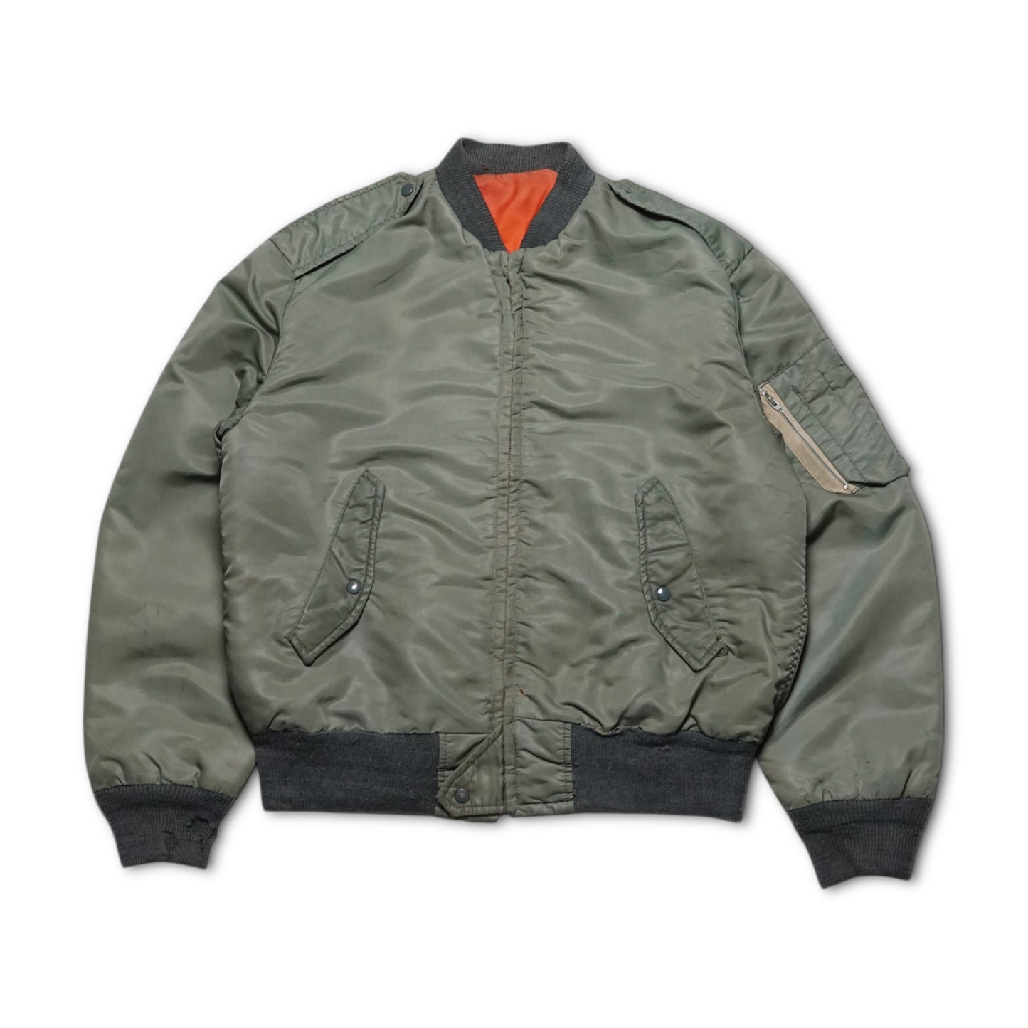 1970s Golden Fleece MA-1 Bomber Jacket Size: M/L