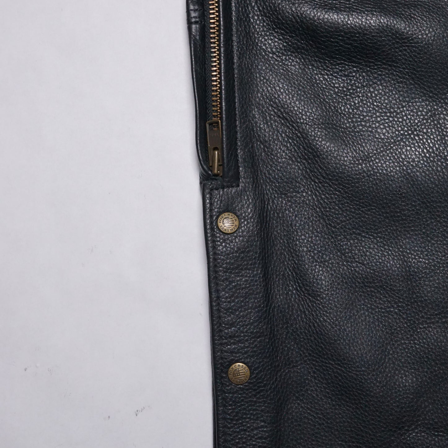 2000s Motorcycle Leather Pant "Black" Size: 36W/34L