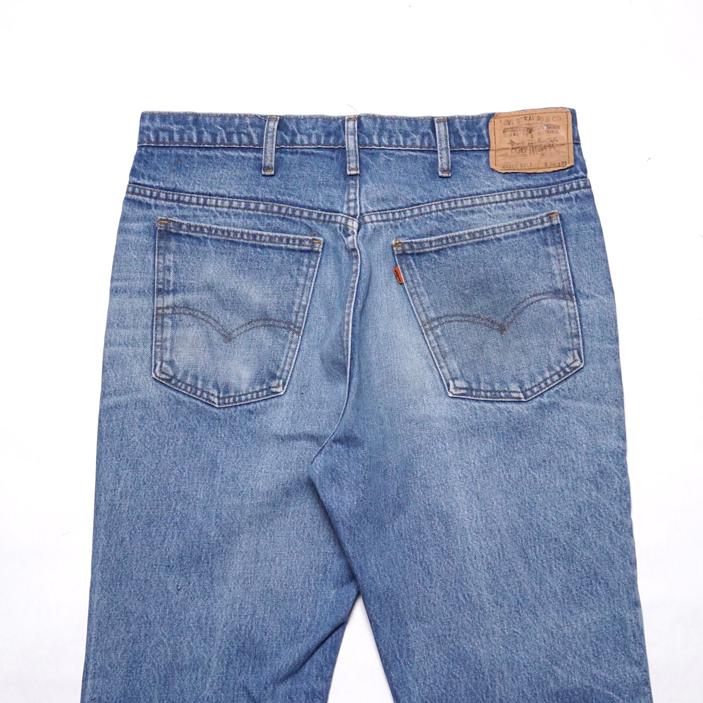 1980s Levi 517 Orange Tab "Sand" Size: 34W/32L