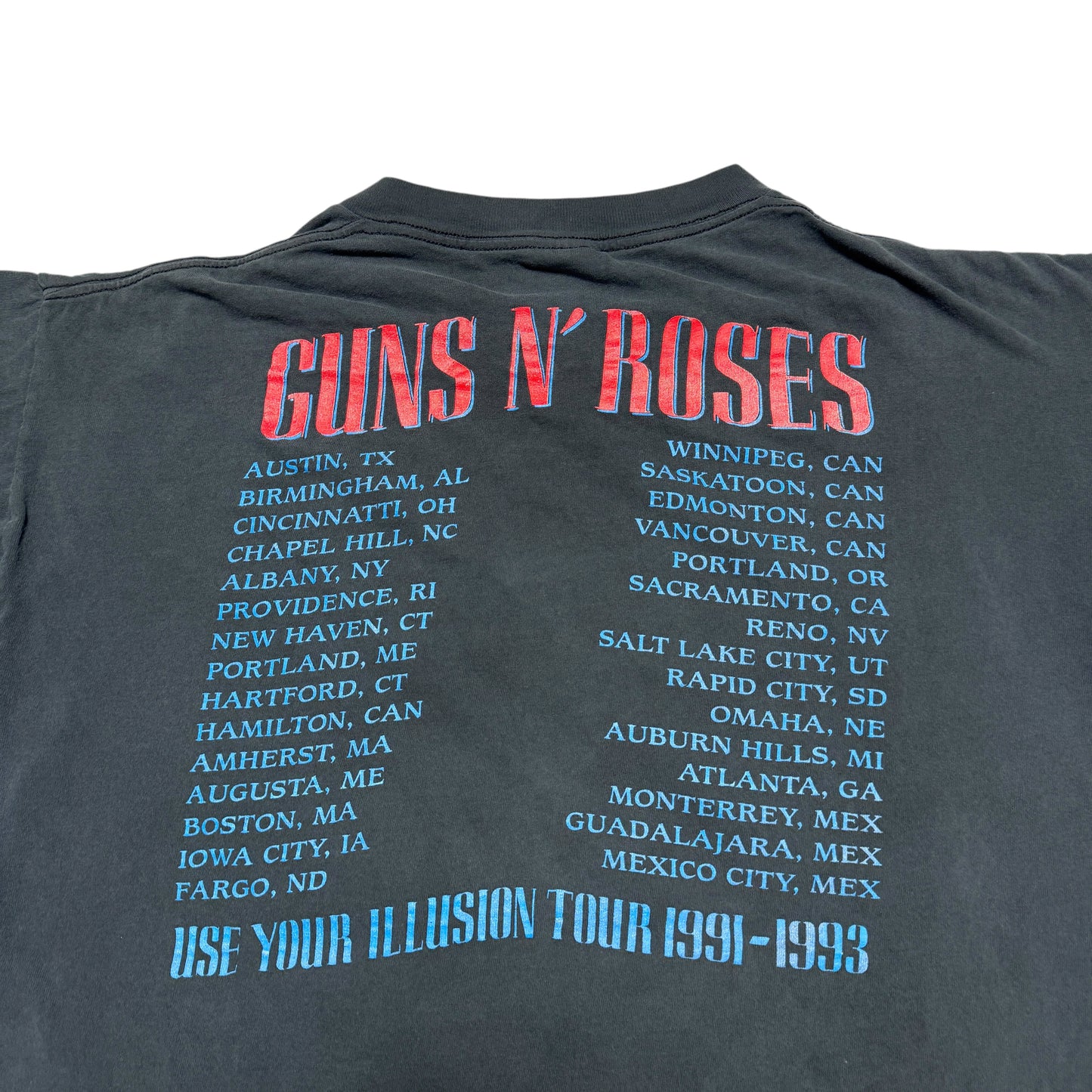 1990s Guns N Roses "Illusion" Size: L/XL