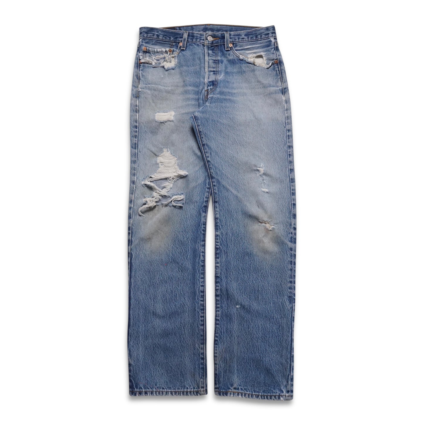 2000s Levi 501 "Distressed" Size: 32W/33L