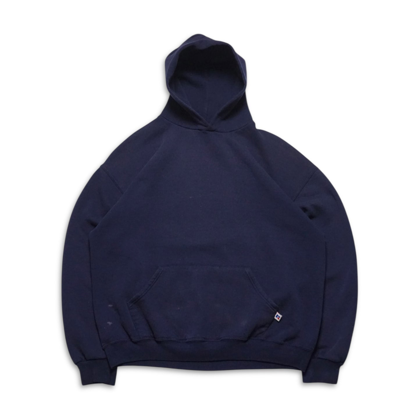 1990s Russell Athletic Hoodie "Navy" Size: XL