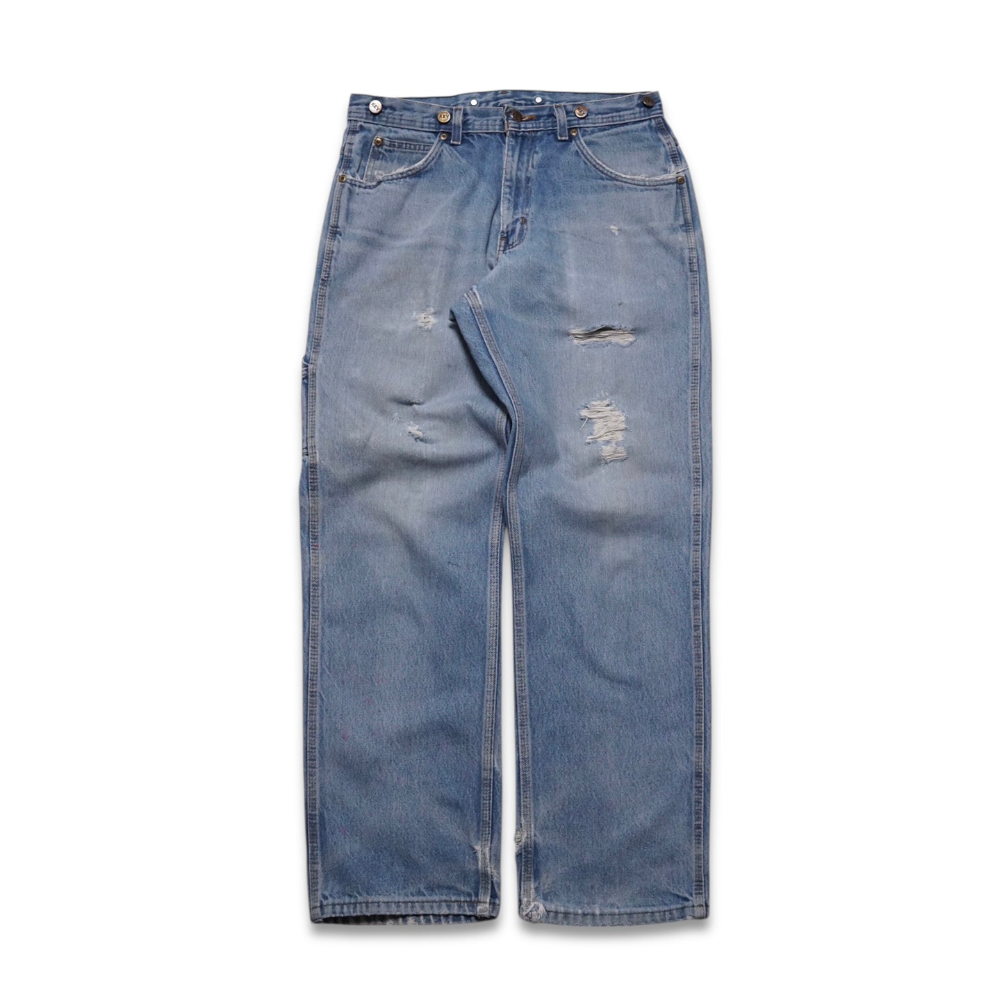 1990s Key Carpenter Denim "Light Wash" Size: 31W/32L