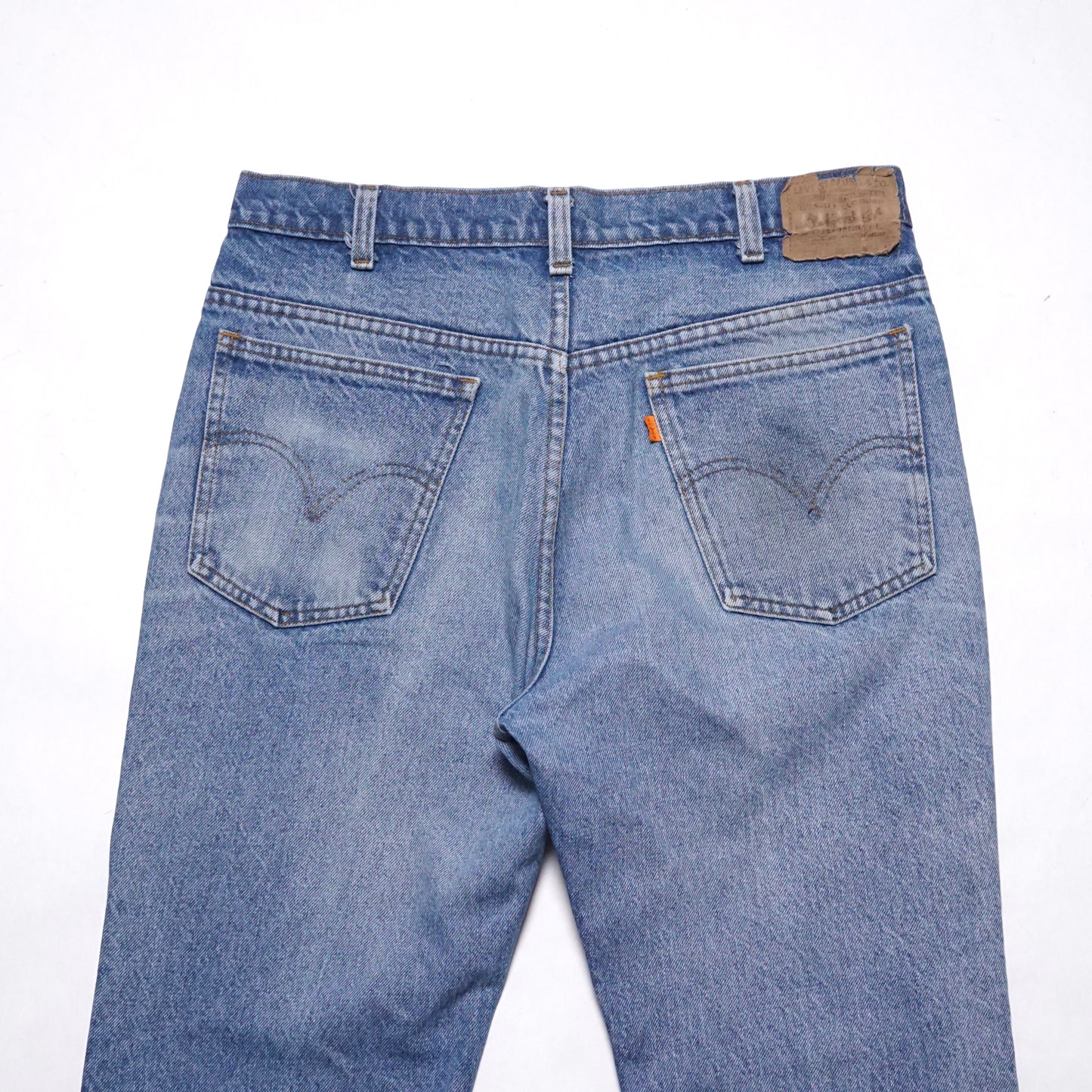 1980s Levi 517 Orange Tab "Stone" Size: 35W/32L