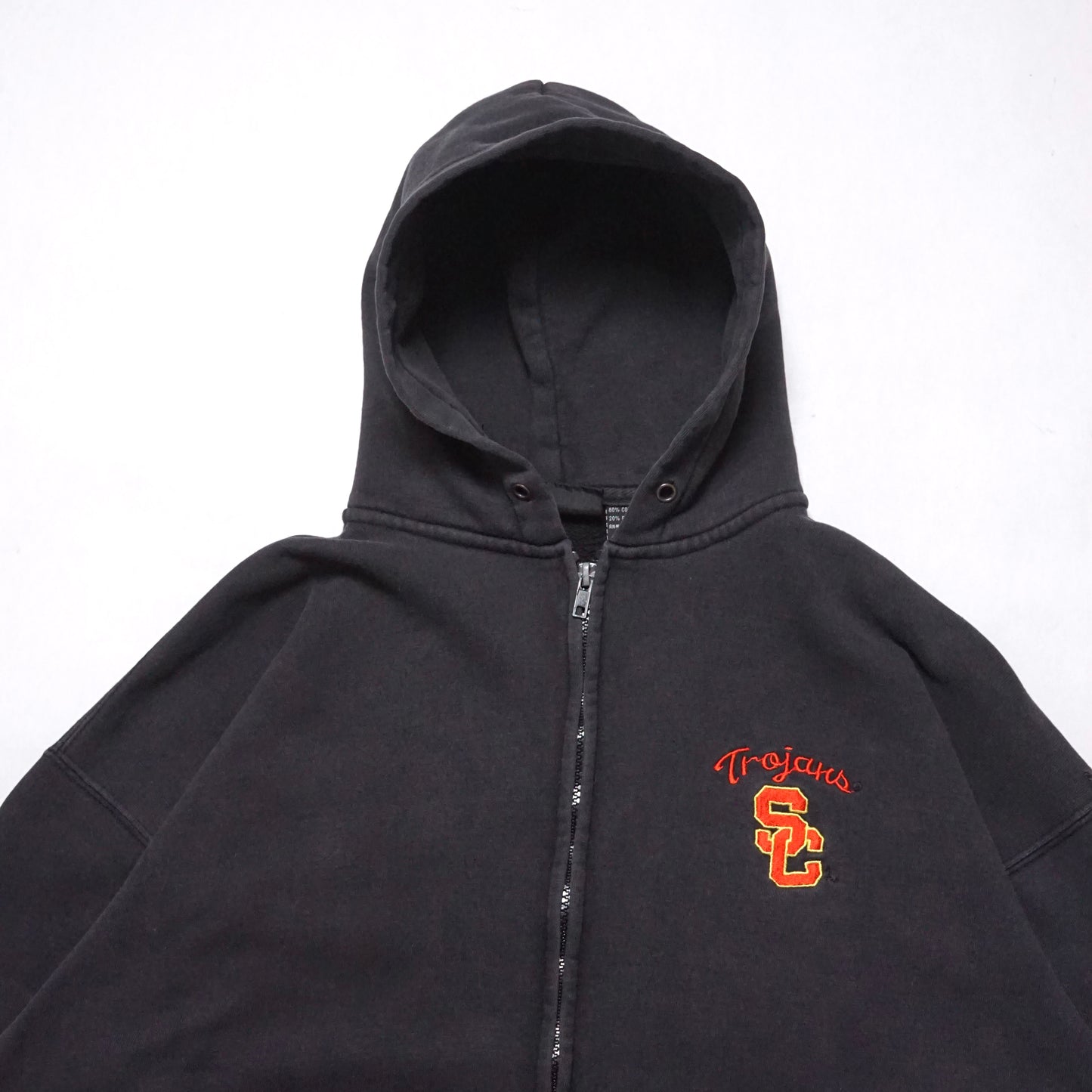1990s Trogans Zip Up "Faded" Size: L/XL