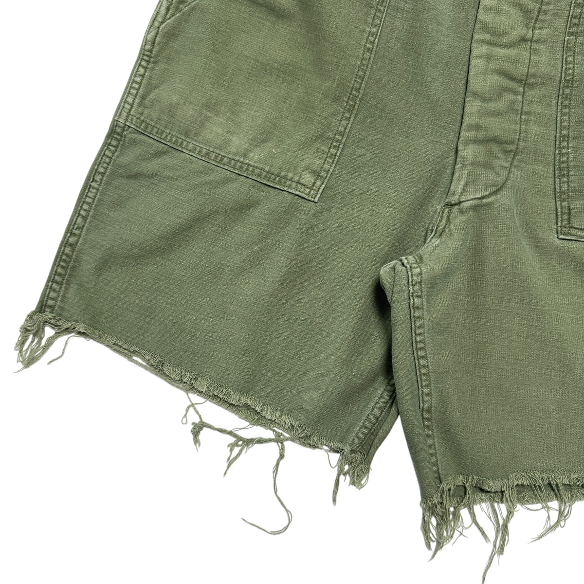 1970s Military OG-107 Cut Offs Size: 36W