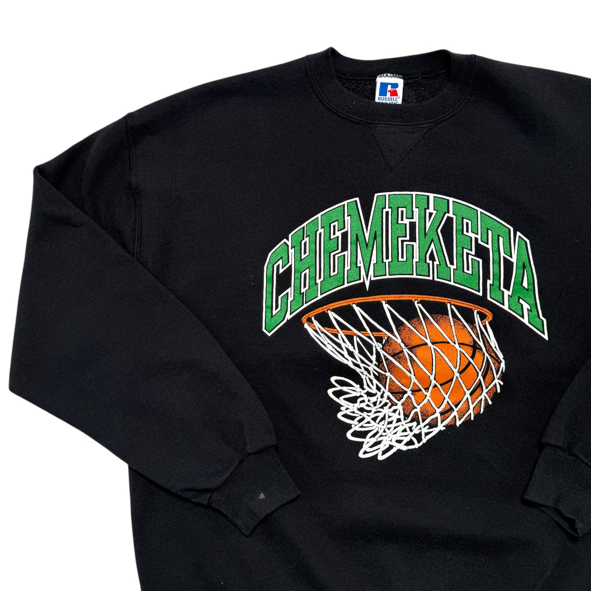 1990s Russell Athletic Sweatshirt "Chemeketa" Size: L/XL