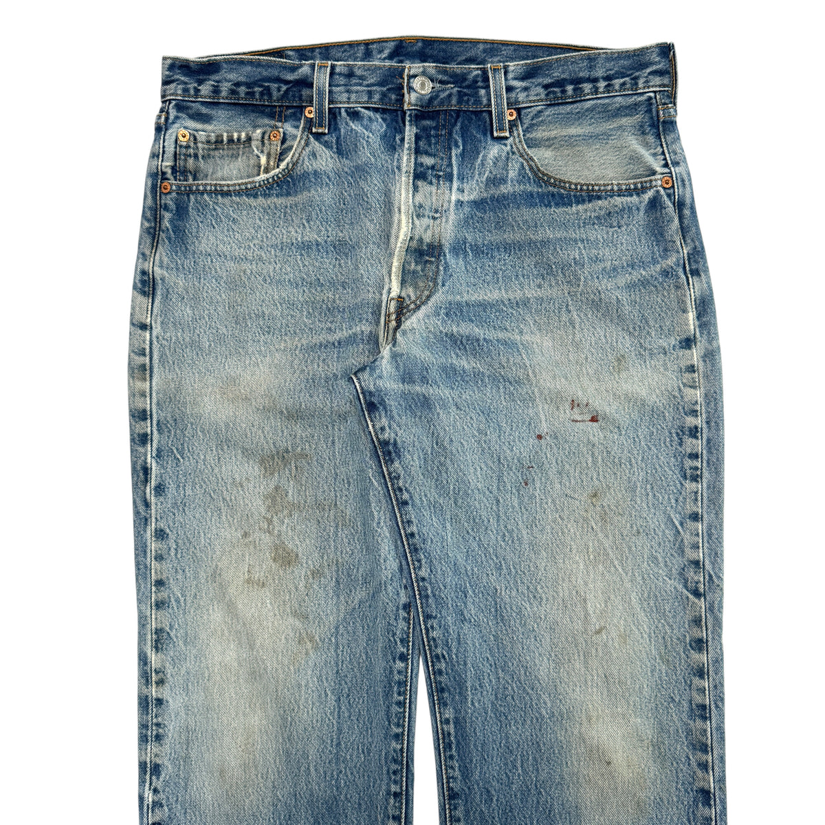 2000s Levi 501 "Oil Stains" Size: 35W/31L