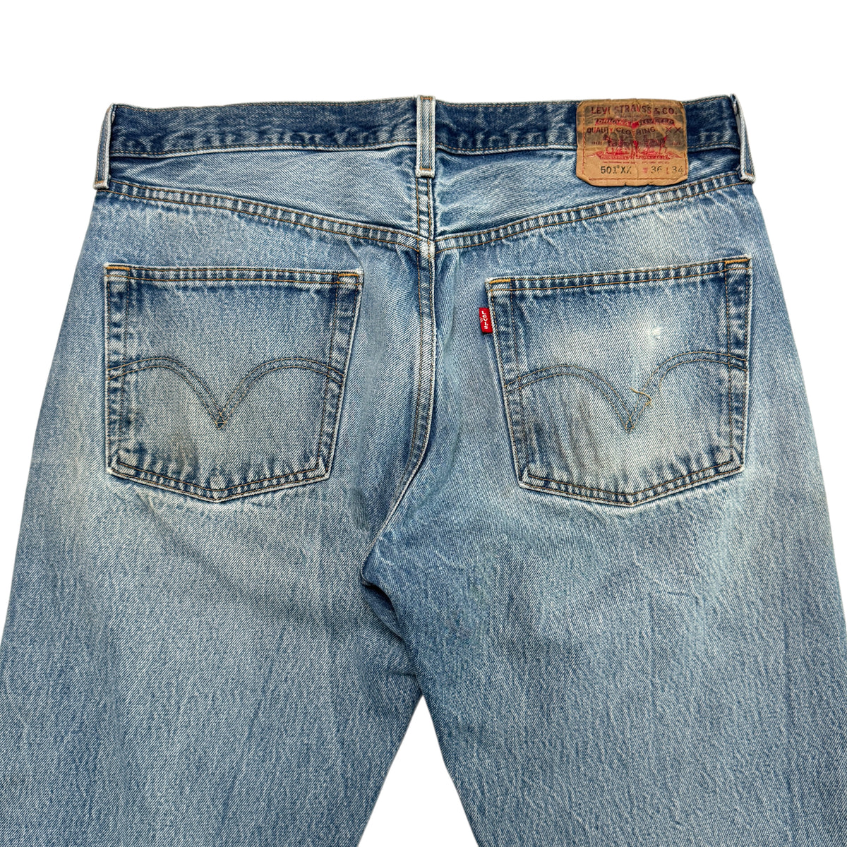 2000s Levi 501 "Oil Stains" Size: 35W/31L