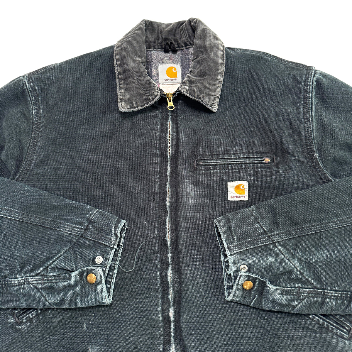 1990s Carhartt Detroit Jacket "Faded" Size: M/L