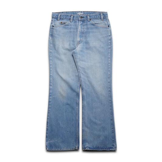 1990s Levi 517 Orange Tab "Light Wash" Size: 35W/30L