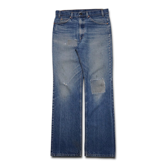 1980s Levi 517 Orange Tab “Patch” Size: 34W/33L