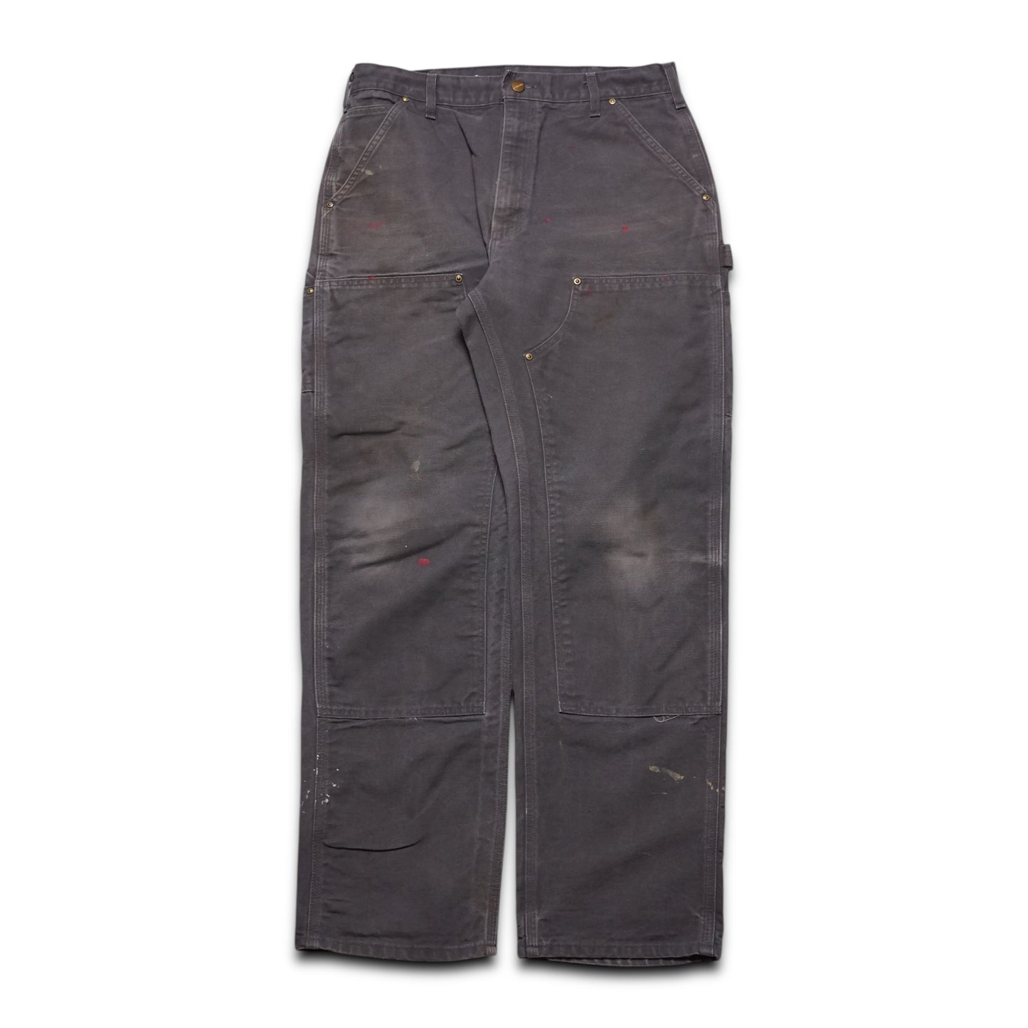 1990s Carhart Double Knee “Grey” Size: 33W/32L