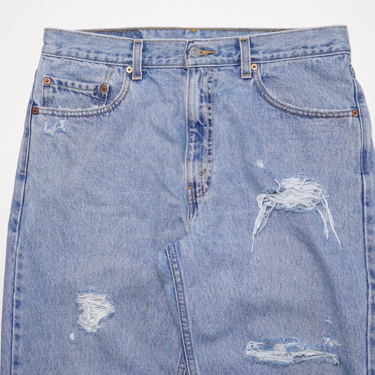 1990s Levi 505 "Light Wash" Size: 34W/32L