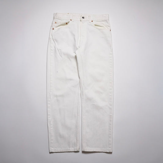1980s Levi 501 "White" Size: 31W/27L