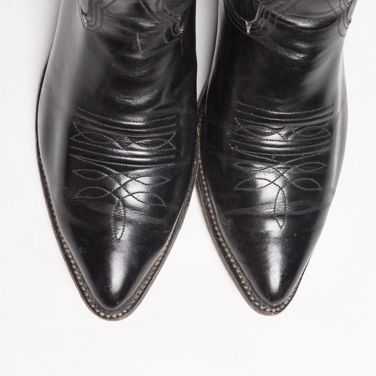 1970s Nocona Western Boot "Black" Size: 9M