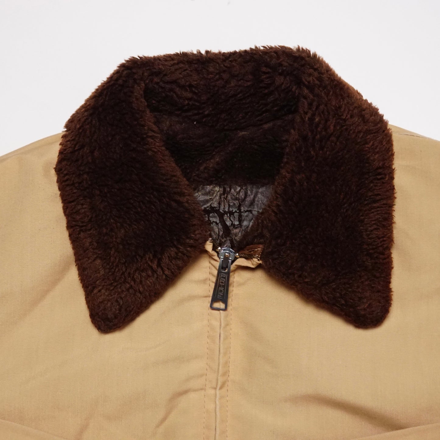1970s Bomber Jacket "Khaki" Size: M