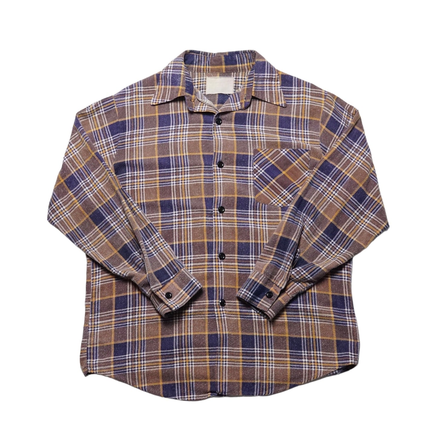 1970s Sears Flannel Size: L