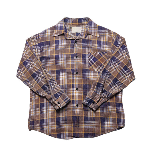 1970s Sears Flannel Size: L