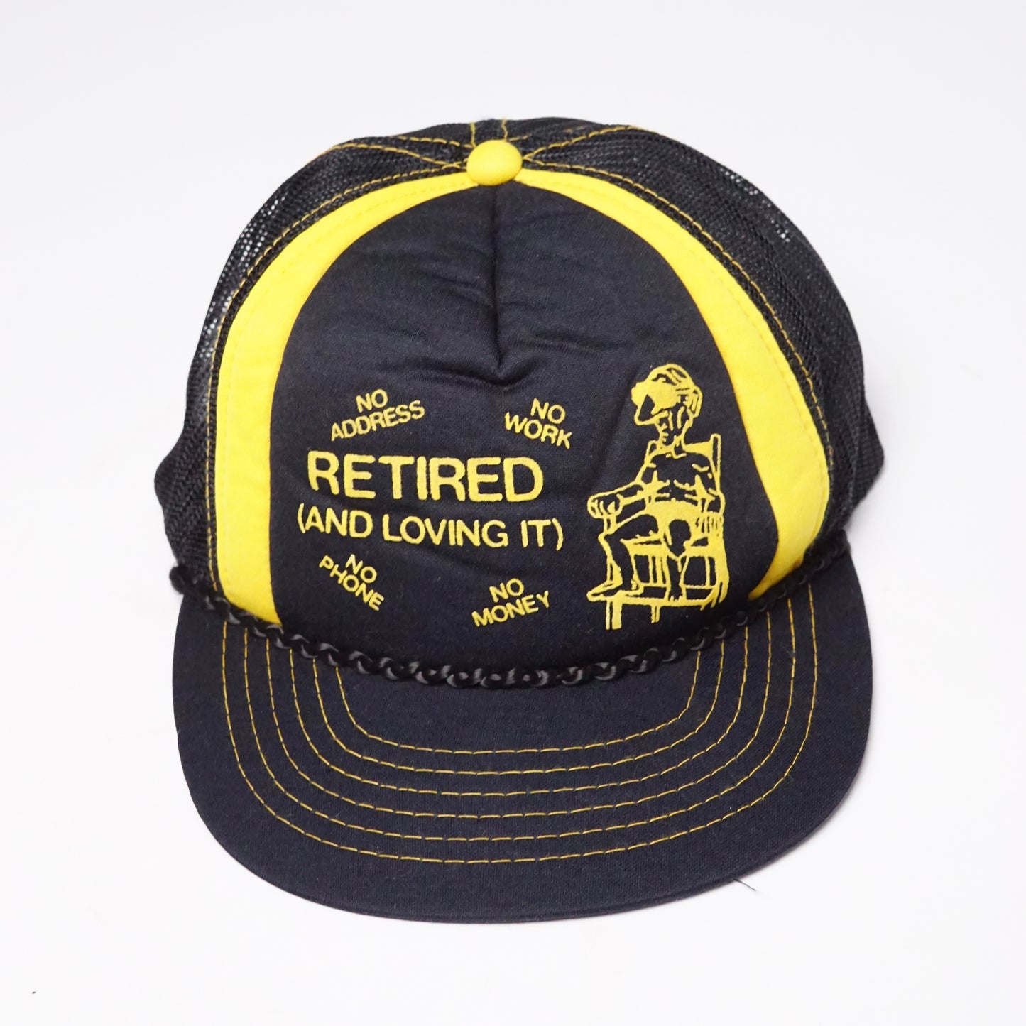 1970s Trucker Hat "Retired" Size: OS