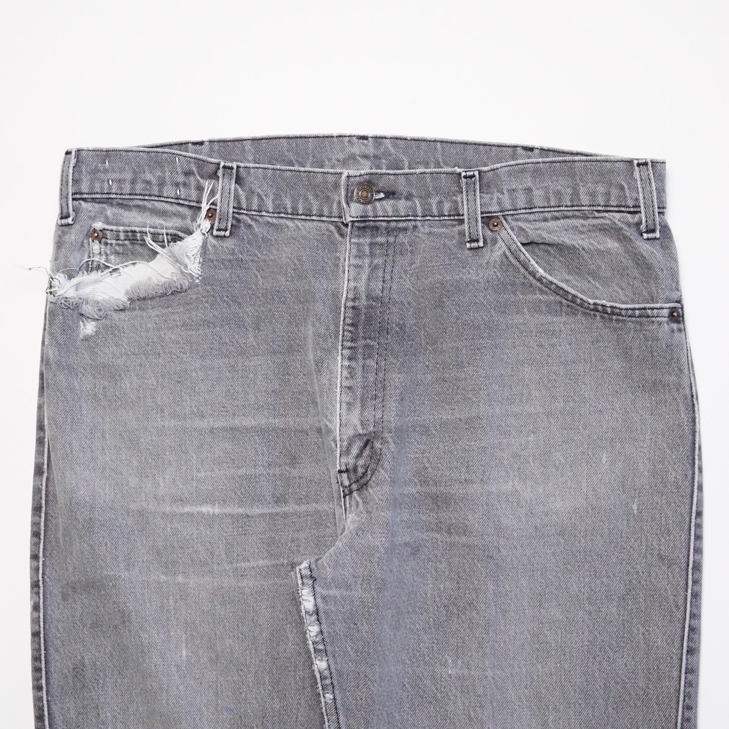 1980s Levi Denim "Grey" Size: 37W/31L
