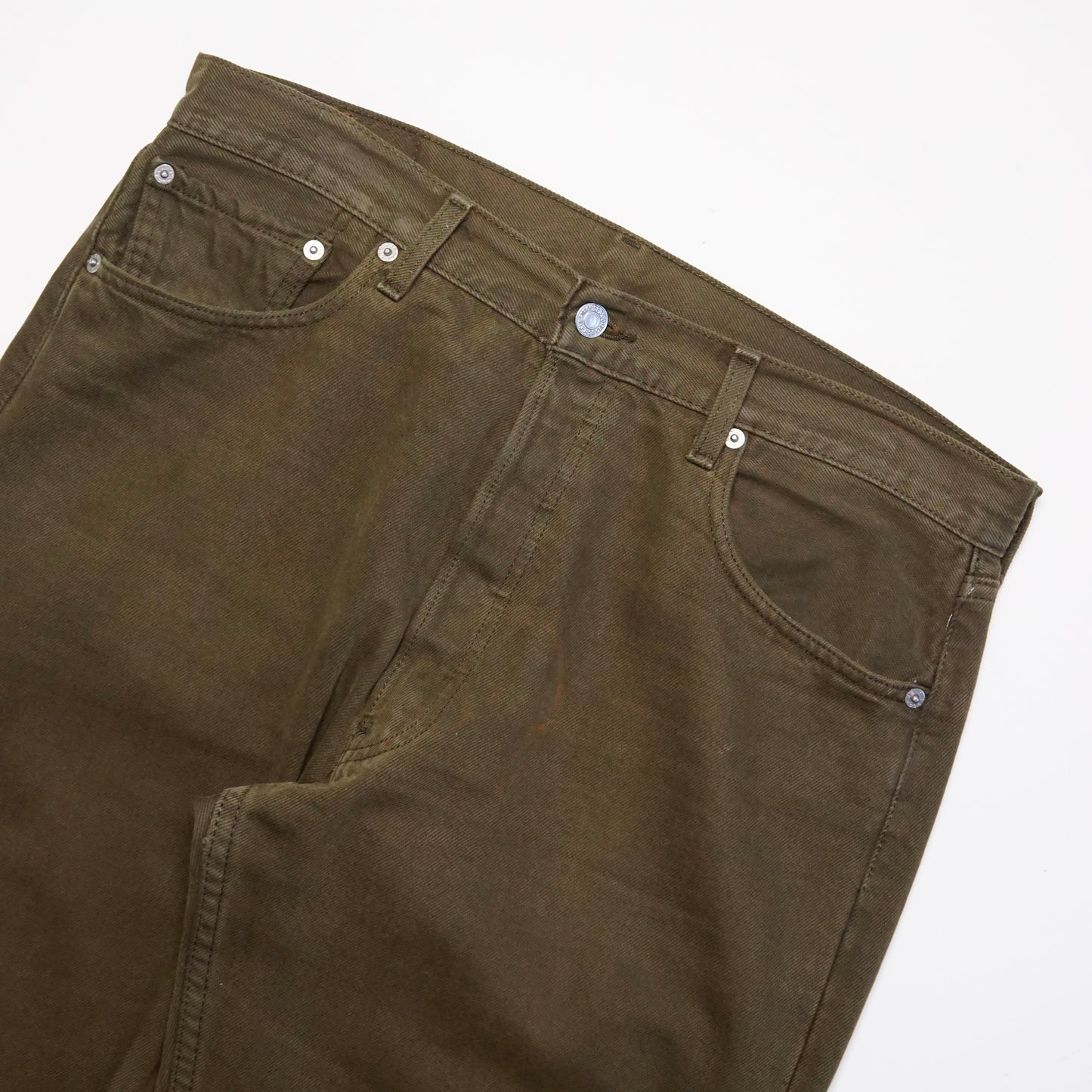 1990s Levi 501 "Moss" Size: 34W/33L