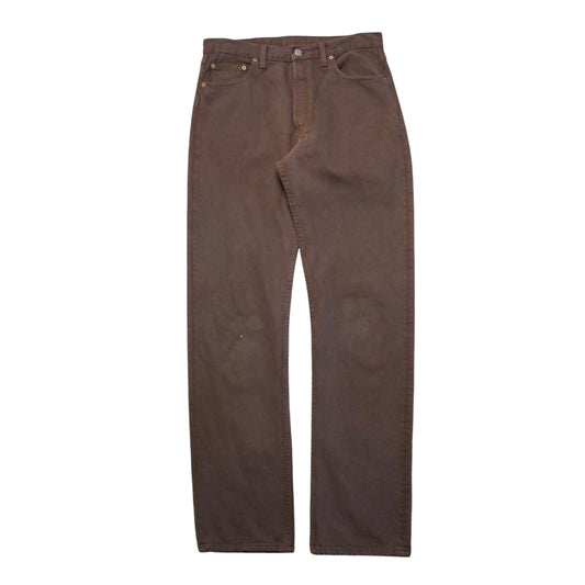 1990s Levi 501 "Brown" Size: 31W/34L