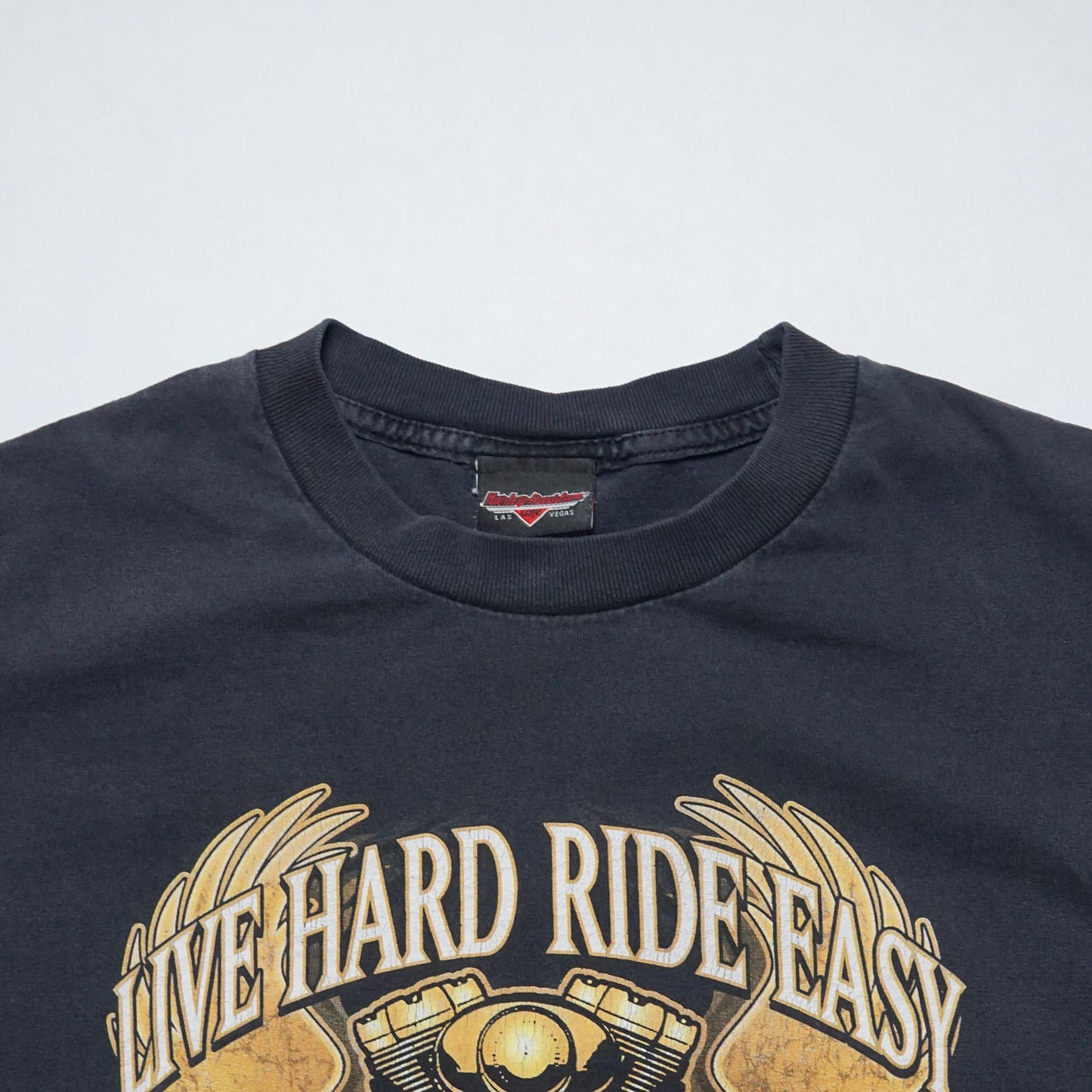 2000s Harley Davidson "Live Hard" Size: L/XL