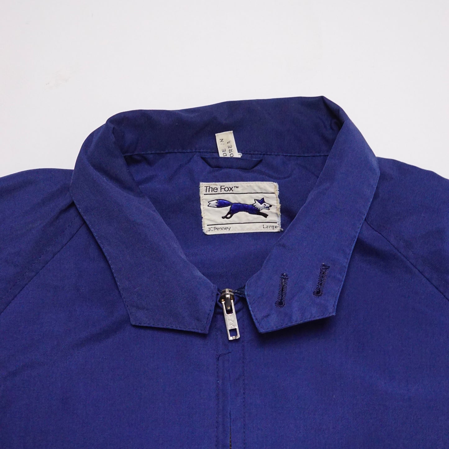 1980s Harrington Jacket "Blue" Size: L
