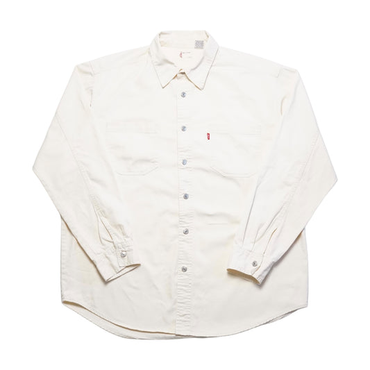 2000s Levi Over Shirt "Cream" Size: L/XL